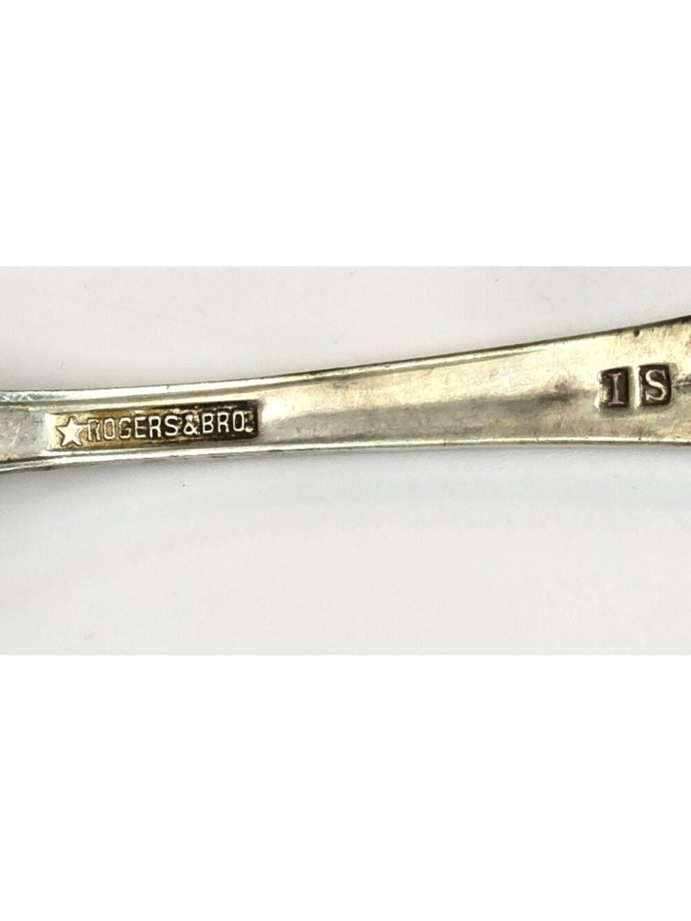 Antique Rogers Bros Silverplate Pie Server And Fork Floral Pattern CM2266 - Picture 4 of 6